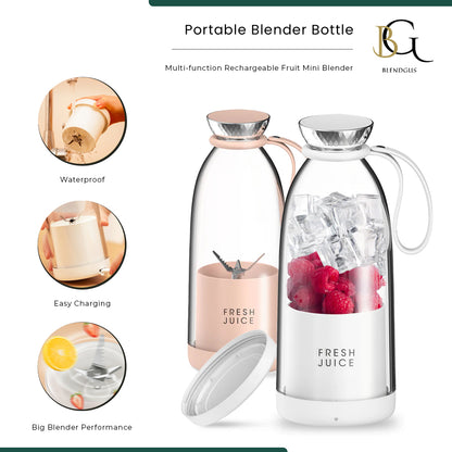 500ml/17oz Portable Blender Bottle Plus - Blendgus